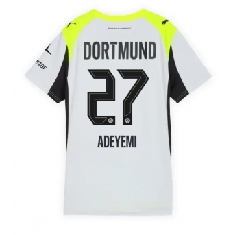 Billige Fotballdrakt Borussia Dortmund Karim Adeyemi #27 Replika Bortedrakt Dame 2025-26 Kortermet